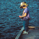 Click on the Image of the Girl Fishing Mindfully to Subscribe